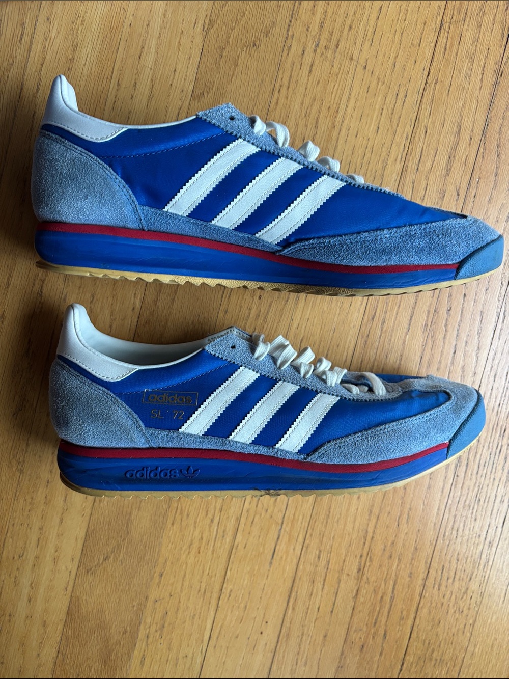 adidas Samba LT Box Label - Crystal White / Dark Blue / Gum
